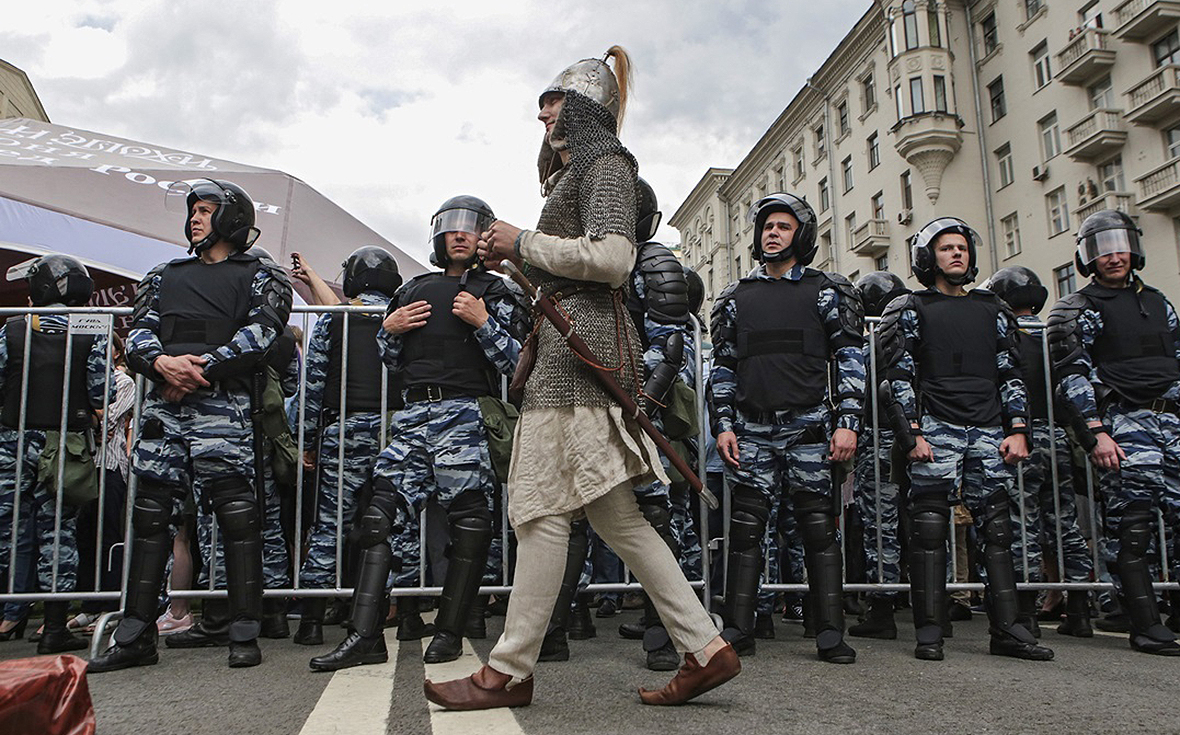 Протестная акция в&nbsp;Москве. 12 июня 2017 года



