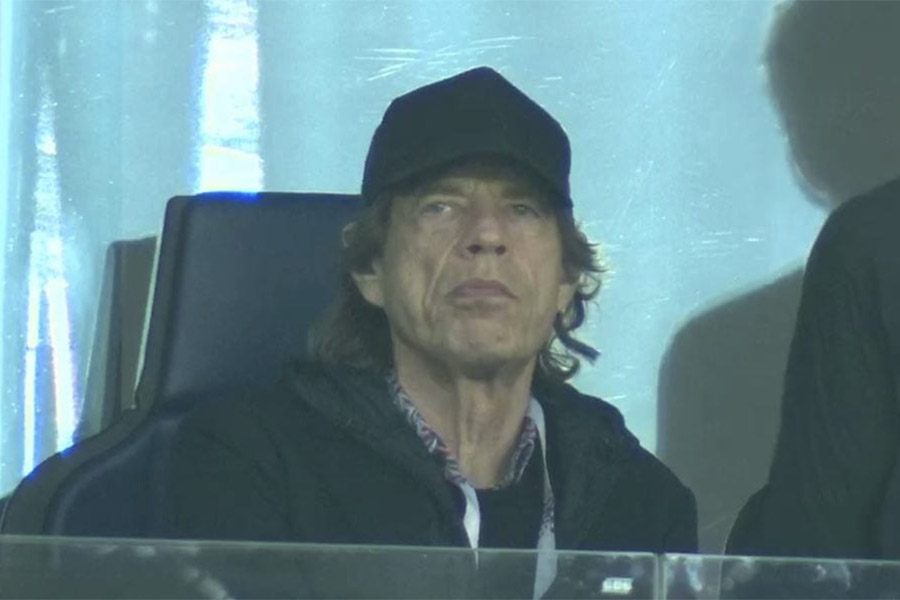 Среди зрителей матча был также музыкант Мик Джаггер, лидер группы The Rolling Stones