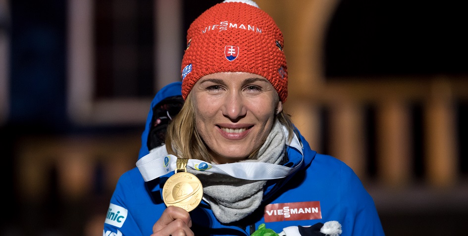 В начале марта Анастасия Кузьмина выиграла спринт на чемпионате мира в Эстерсунде