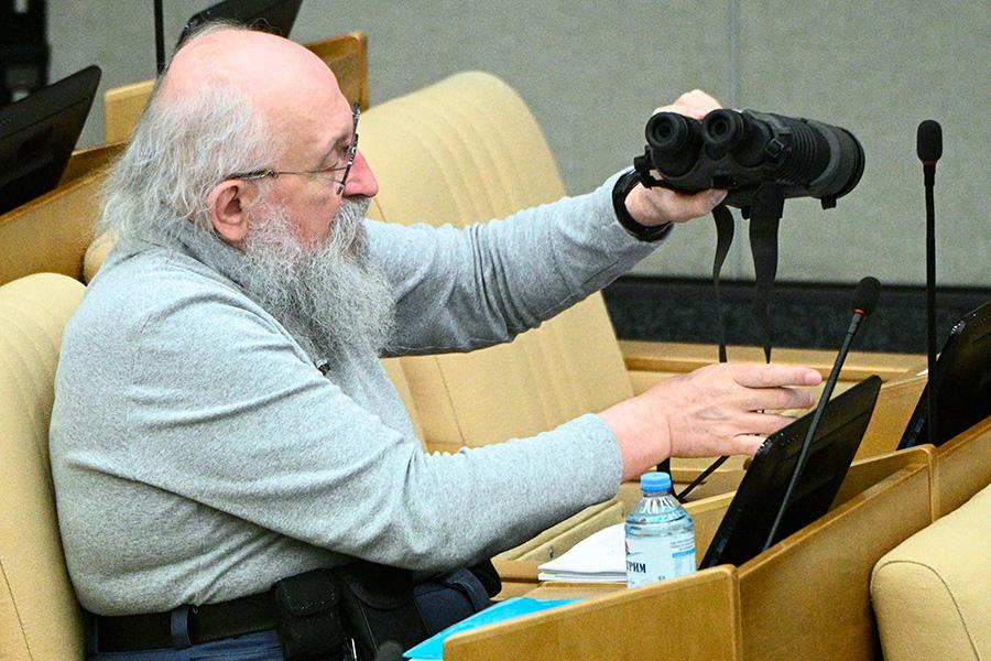 Анатолий Вассерман на заседании Госдумы