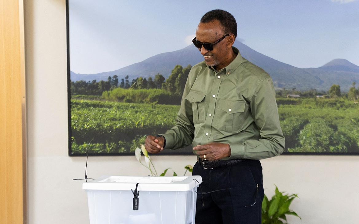На выборах президента Руанды один кандидат набрал 99%