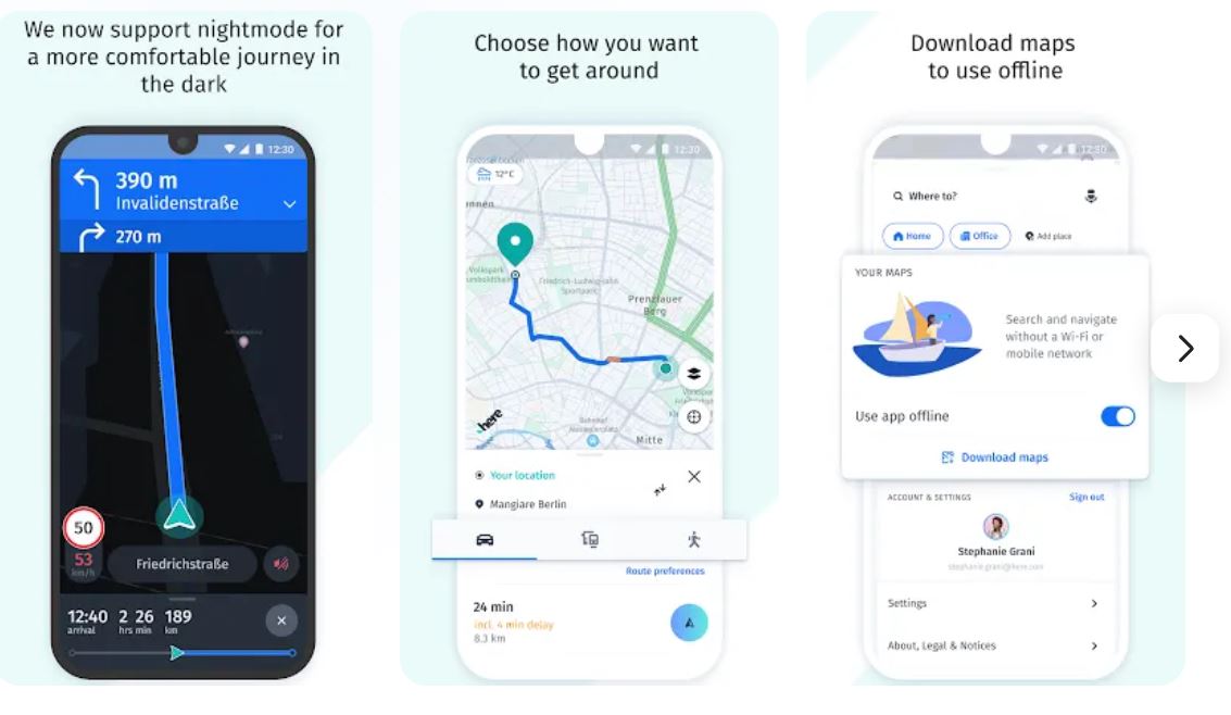 &laquo;HERE WeGo Карты и Навигация&raquo;