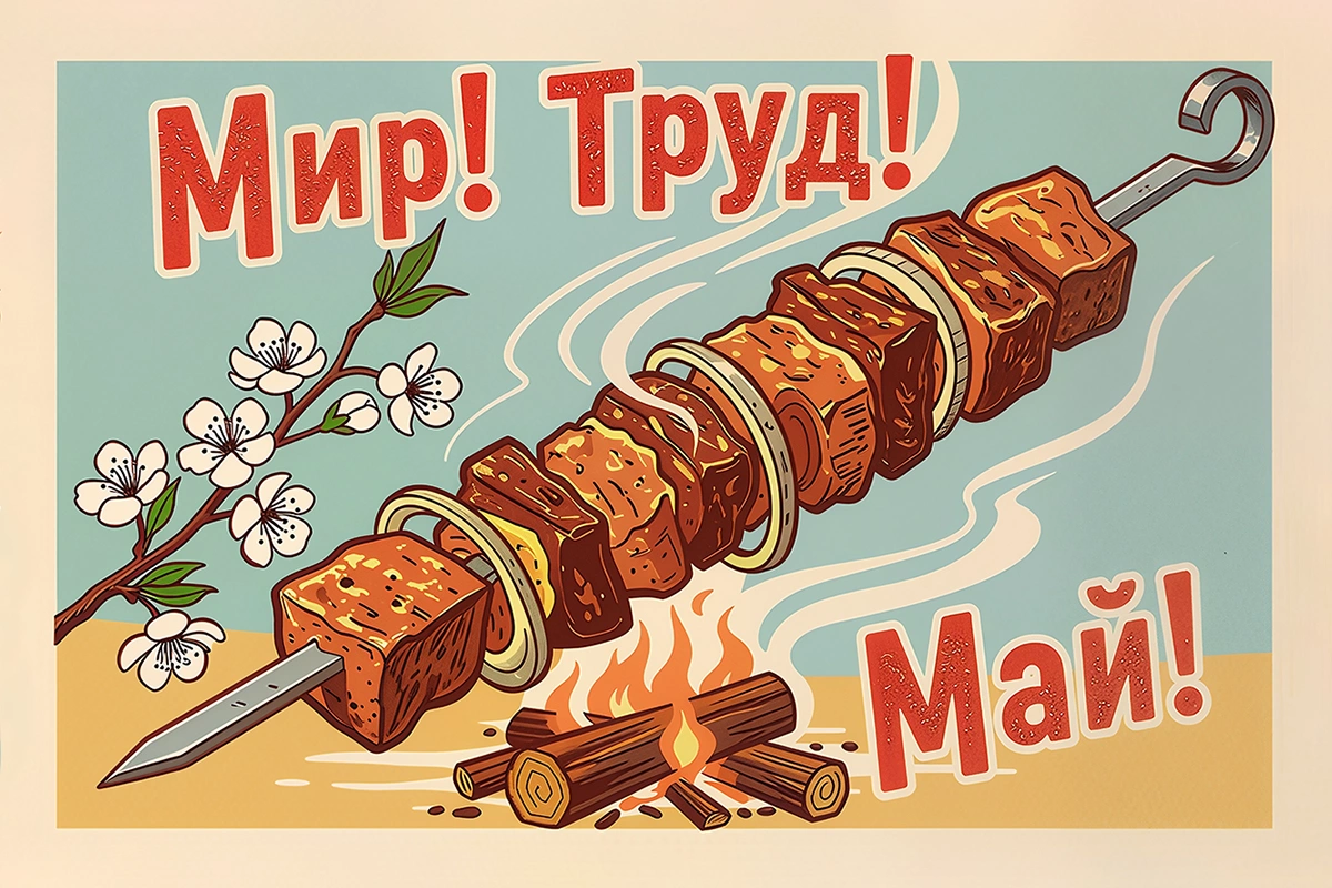 Открытки с 1 Мая: 20 вариантов для поздравления родных и знакомых