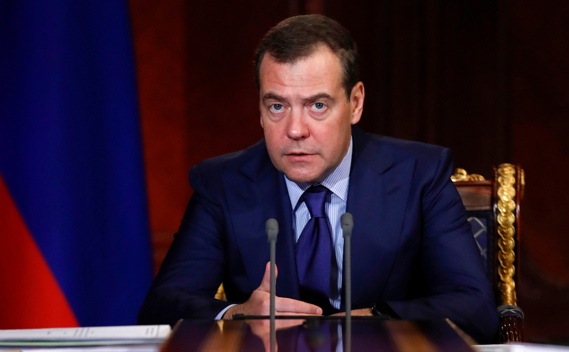 Первый премьер министр россии. Зампред Совбеза Медведев.