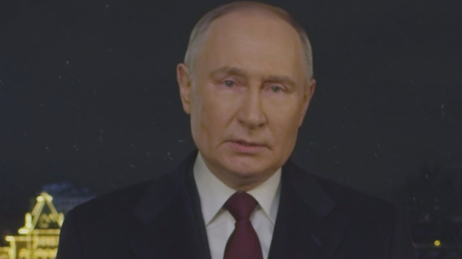 Новогоднее обращение Путина к россиянам. Видео