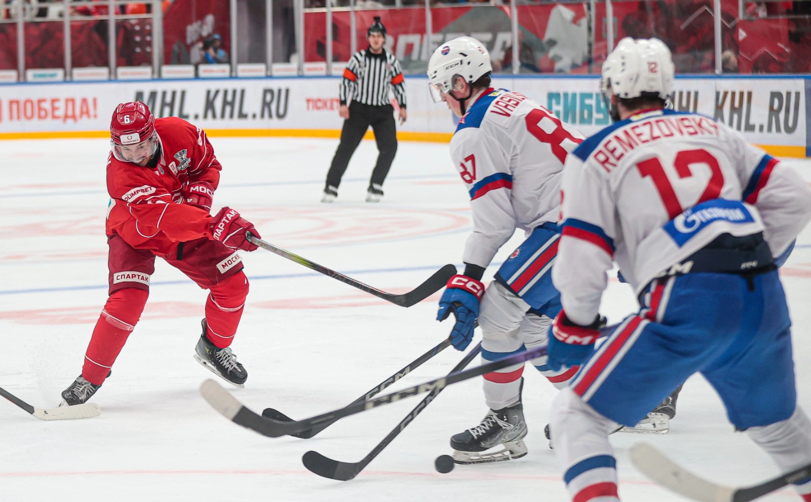 Официальный сайт ХК «Спартак» (Москва)