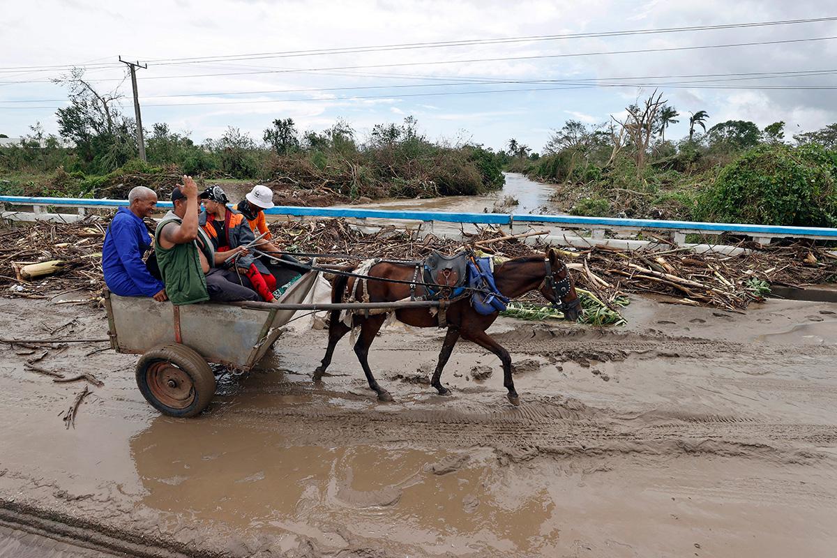 Последствия урагана «Мелисса» на востоке Кубы, 29 октября 2025 года
