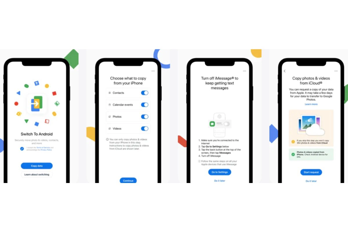 Как перенести контакты с iPhone на Android по Wi-Fi