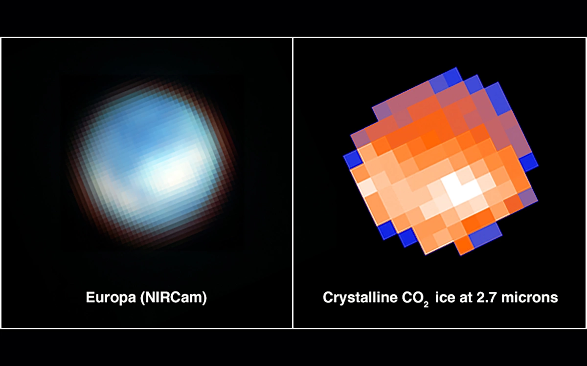 <p>Источник углерода на ледяной поверхности спутника Юпитера</p>