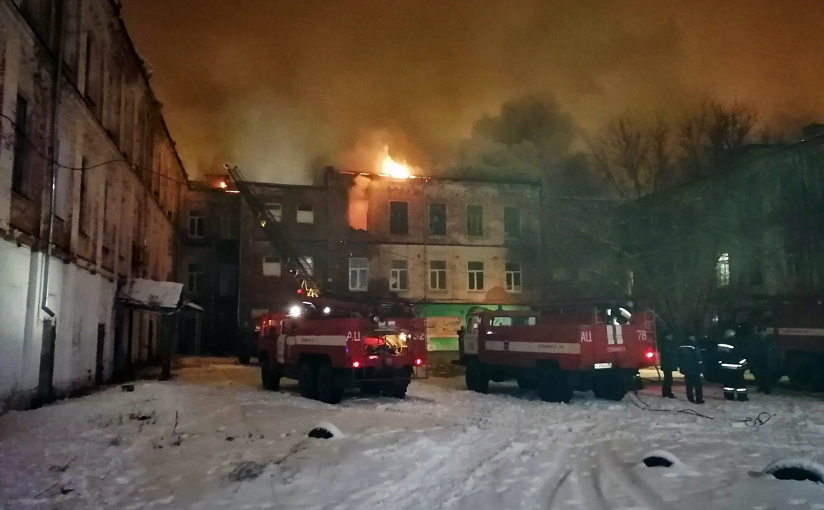 В многоквартирном доме во Владимирской области произошел пожар