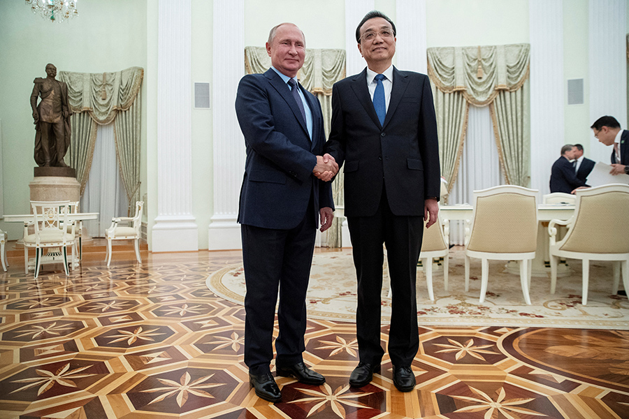С президентом России Владимиром Путиным в Москве, сентябрь 2019 года
