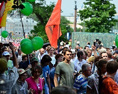 Заявки на "Марши миллионов" поданы в Москве и Петербурге