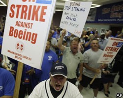 Boeing приостанавливает производство из-за забастовки рабочих