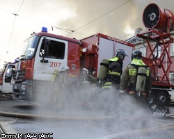 МЧС: Пожар на заводе в Кутузовском проезде Москвы потушен