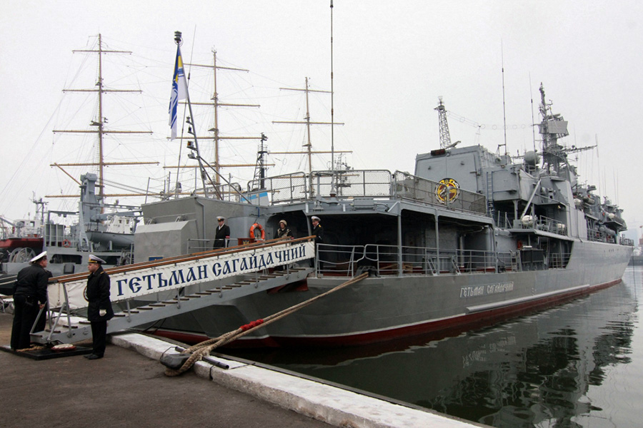 Флагман ВМС Украины &laquo;Гетман Сагайдачный&raquo;