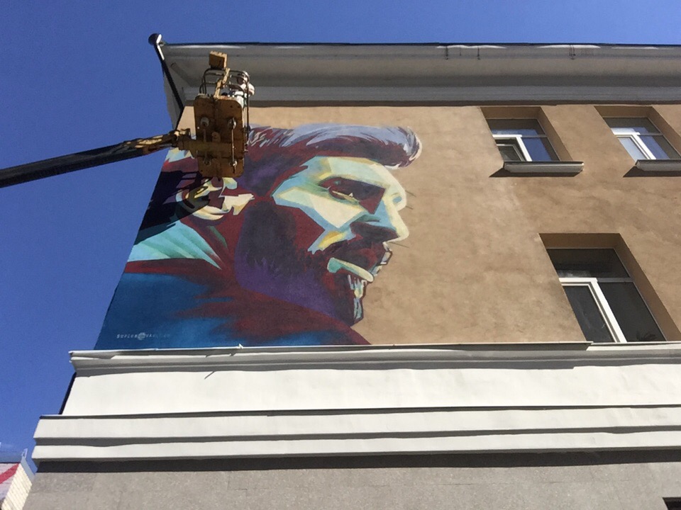 Выход Неймара: в Казани появится новое граффити с футболистом