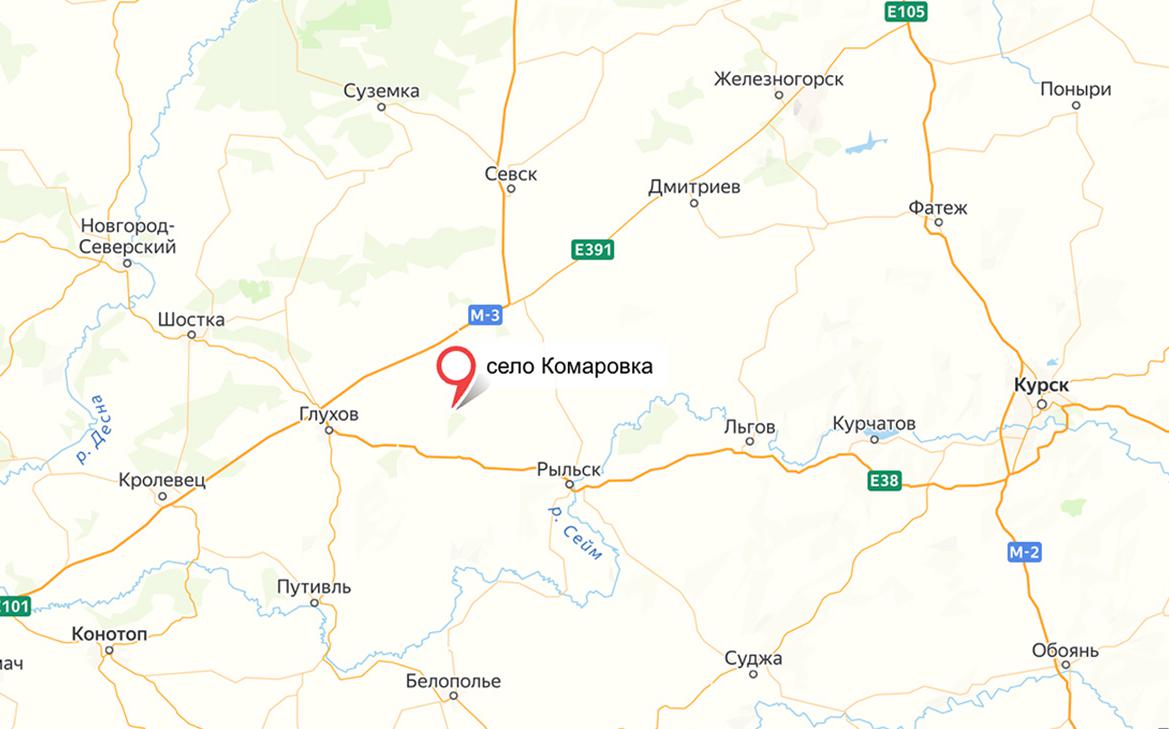 Российские войска заняли Комаровку в Сумской области