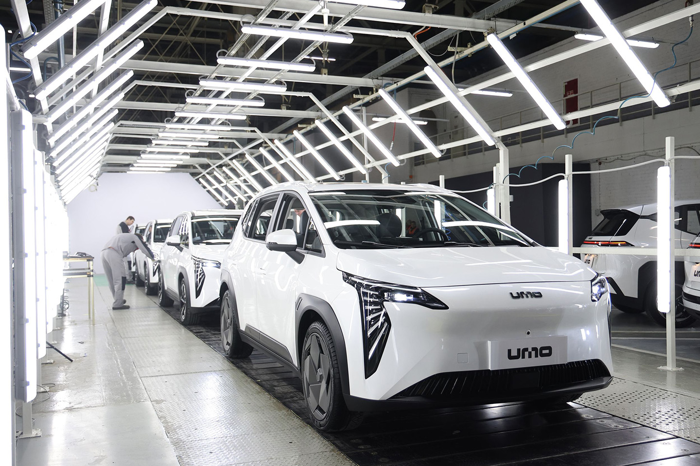 Производство&nbsp;электромобилей бренда UMO на автозаводе &laquo;Москвич&raquo;