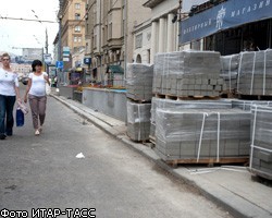 Историческую часть Москвы вымостят "полезной" плиткой