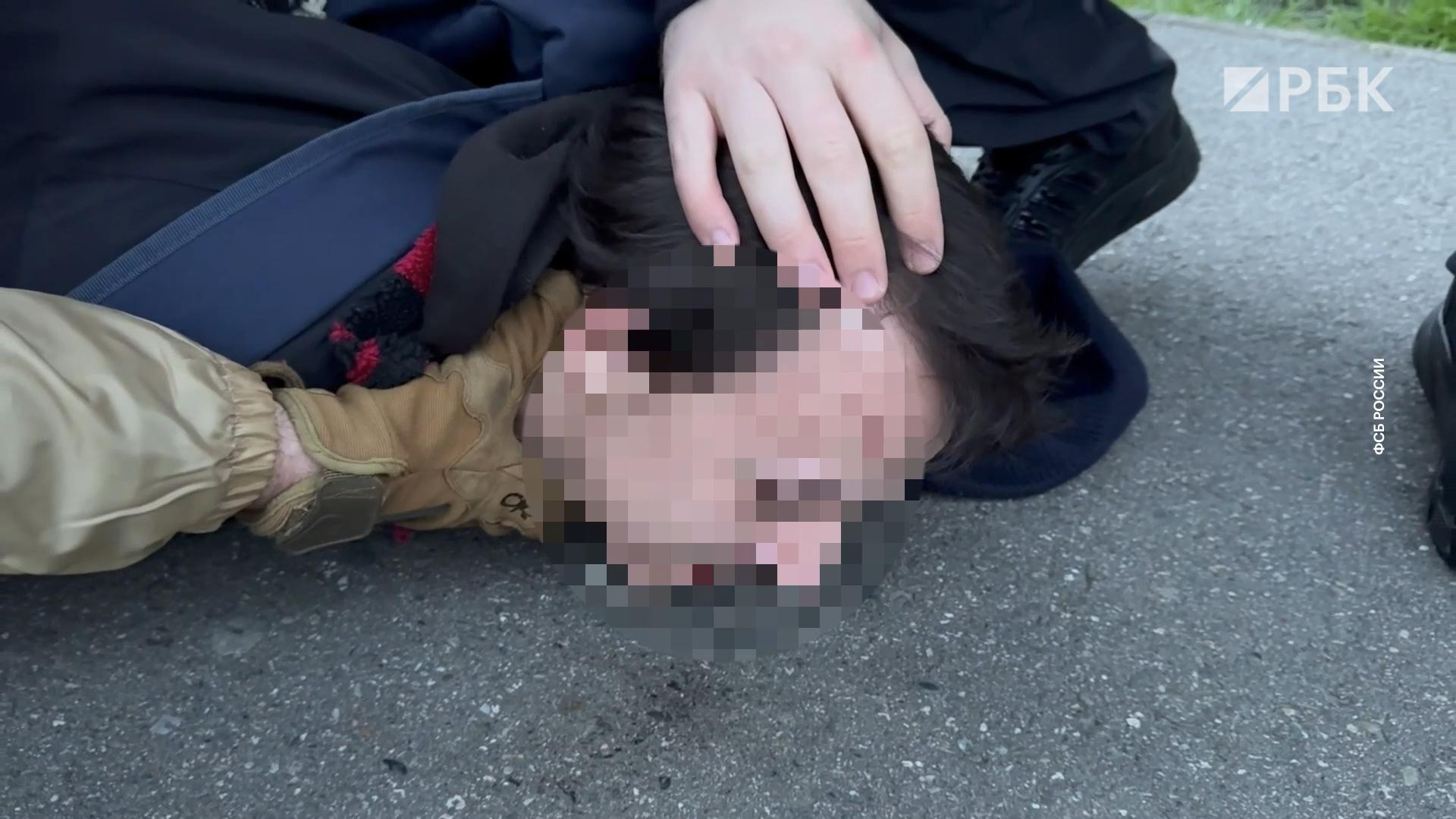 Момент задержания в Сочи гражданина Румынии попал на видео