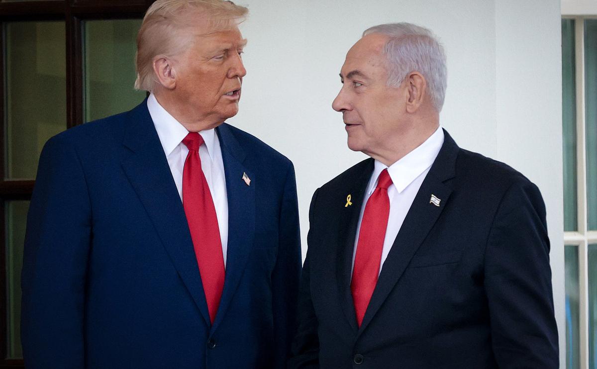 Дональд Трамп и Биньямин Нетаньяху