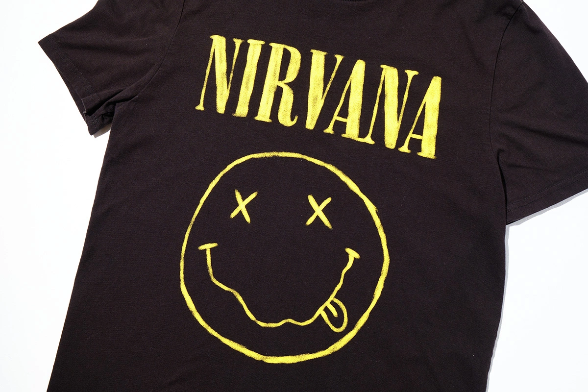 Футболка с логотипом Nirvana