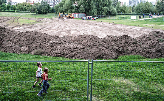 Начало строительства на&nbsp;территории парка Дружбы в&nbsp;Москве