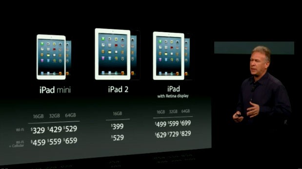 Компания Apple представила iPad mini. ФОТО