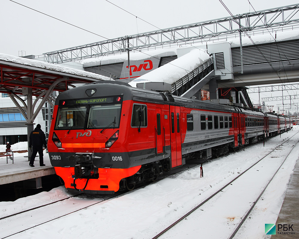 С начала года в Казани выросли перевозки пассажиров по железной дороге