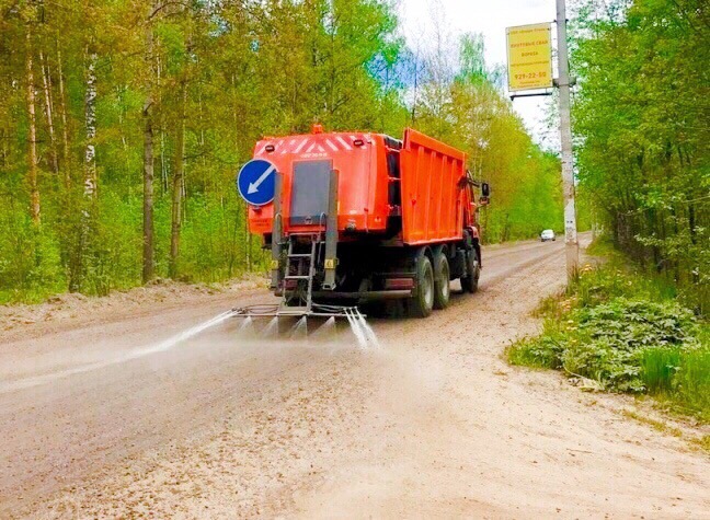 Власти Вологодской области намерены бороться с пылью на дорогах