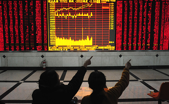 Фондовая биржа в Китае. Архивное фото