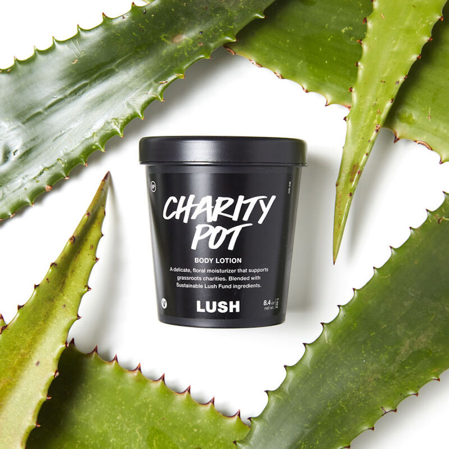 Средство Charity Pot Body Lotion, выручку с продаж которого Lush передает НКО