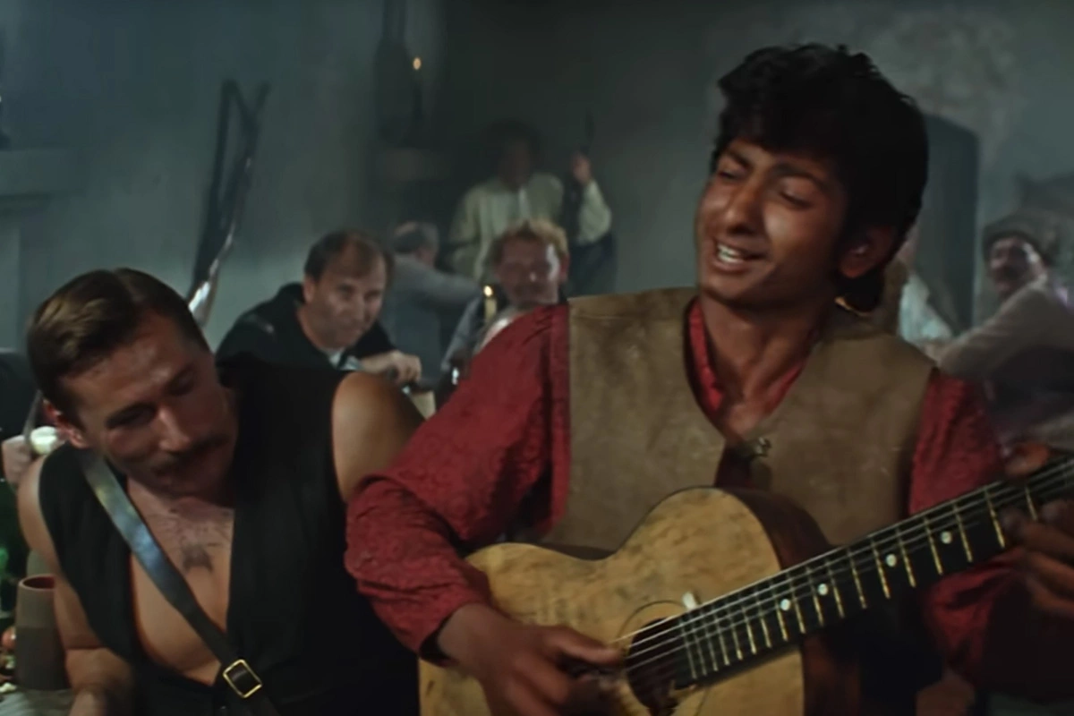 Василий Васильев в роли Яшки-цыгана в фильме «Неуловимые мстители», 1967 год