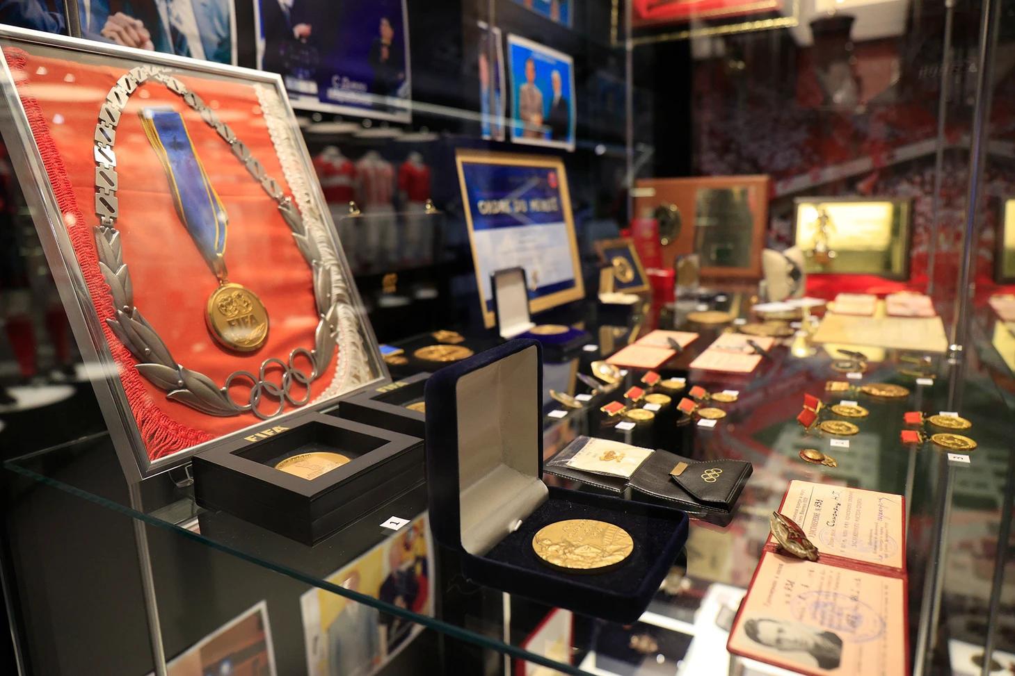 Награды Никиты Симоняна в музее &laquo;Спартака&raquo;