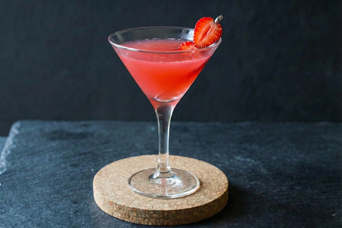 Коктейль «Клубничный мартини»