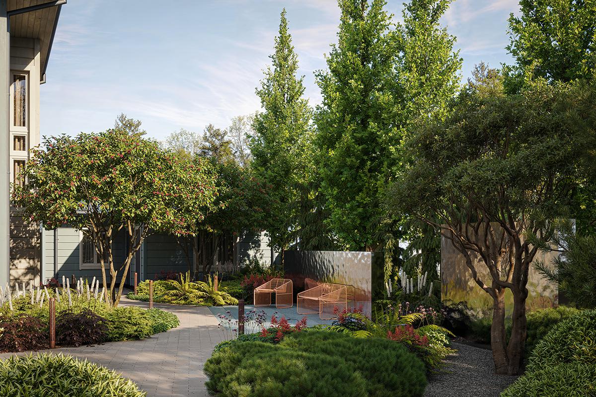 Тактильность, вода и дофамин: ключевые тренды ландшафтного дизайна —