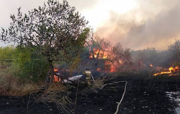 Что стало причиной пожаров в Ростовской области