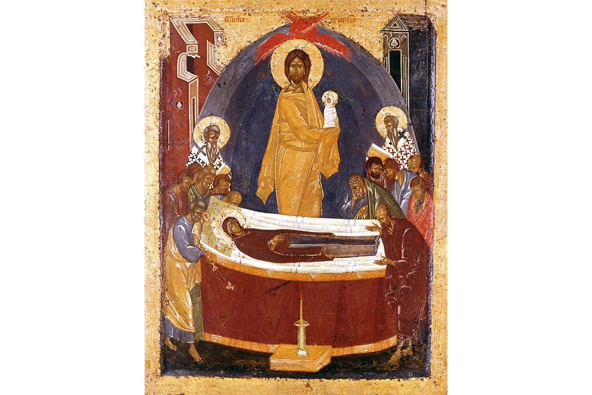 Икона Феофана Грека «Успение Пресвятой Богородицы» (1392)