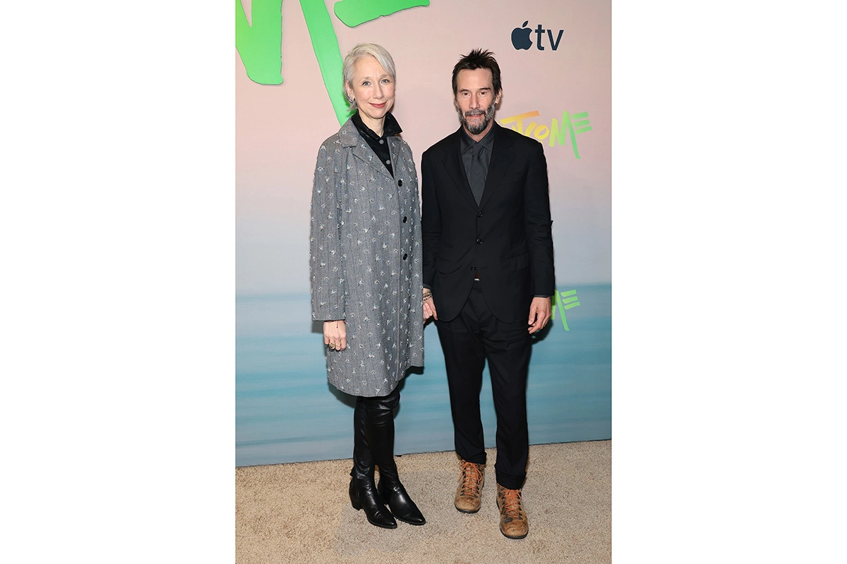 Александра Грант и Киану Ривз