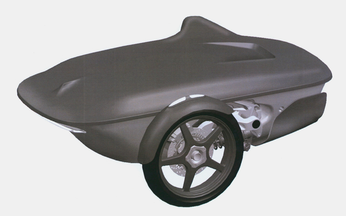 Для мотоцикла Aurus разработали специальную коляску. Первые изображения