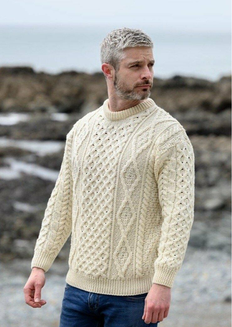 Аранский свитер