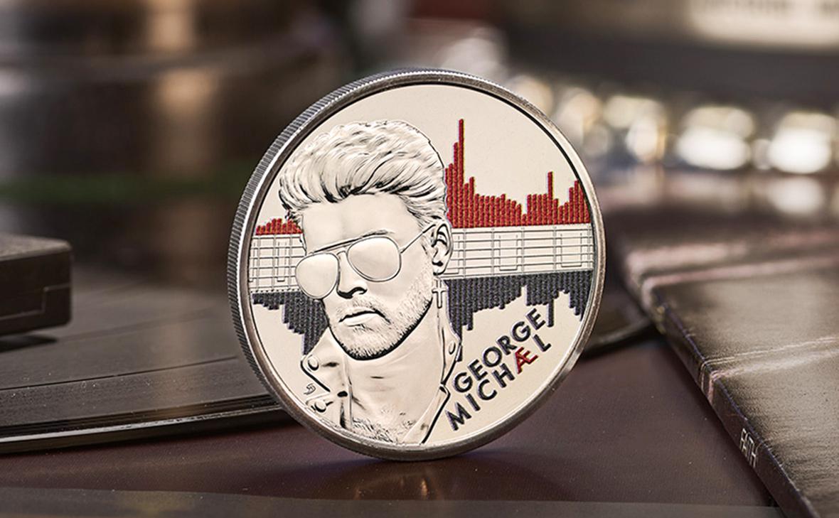 Монета с изображением Джорджа Майкла
