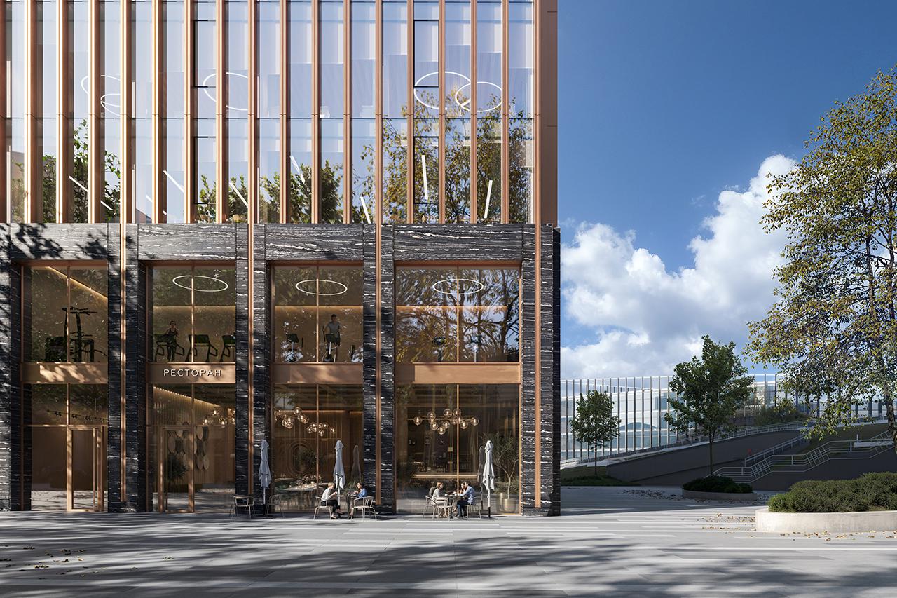 Премиальный офисный квартал STONE Ходынка 1