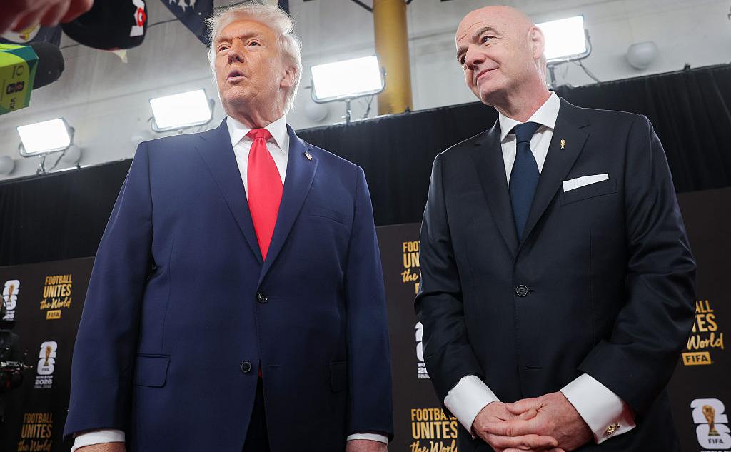 Дональд Трамп и Джанни Инфантино