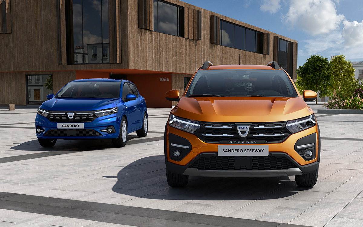 Renault показал новые Logan и Sandero