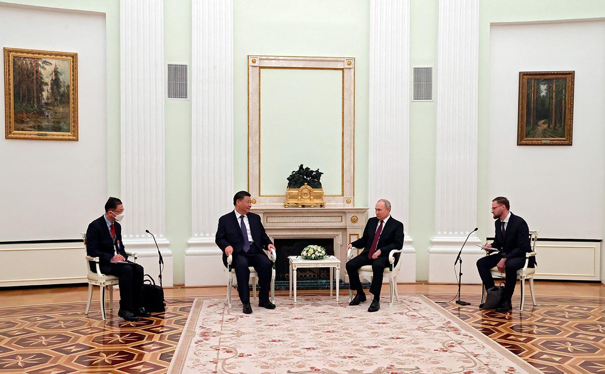 Встреча Си Цзиньпина&nbsp;и Владимира Путина