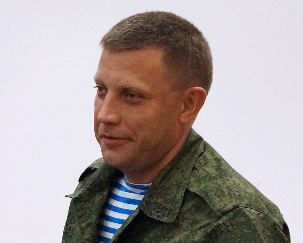 новый премьер-министр самопровозглашенной Донецкой народной республики Александр Захарченко
