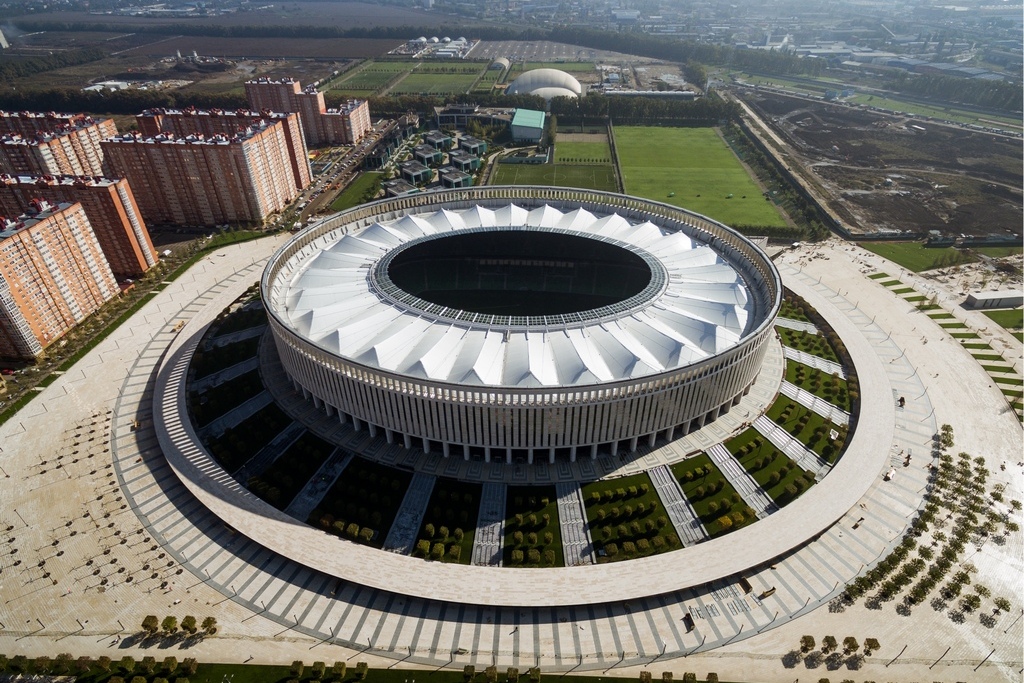 В конце 2014&nbsp;года&nbsp;проект строительства стадиона ФК &laquo;Краснодар&raquo; получил статус одобренного администрацией Кубани инвестпроекта