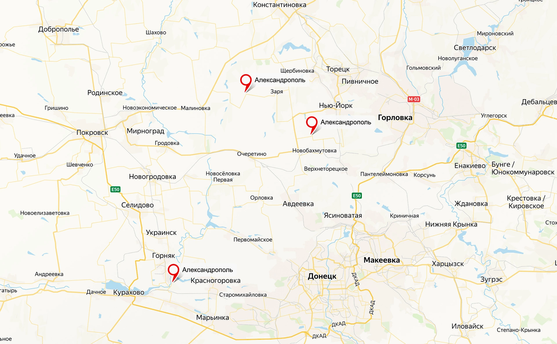 сервис «Яндекс.Карты»