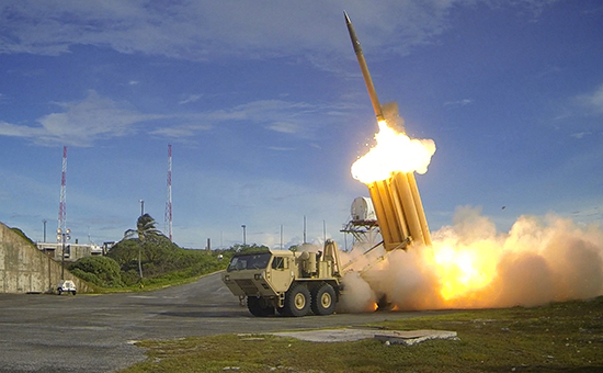 Система ПРО (THAAD) для&nbsp;перехвата баллистических&nbsp;ракет малой и средней дальности. Фото министерства обороны США, 2015 год